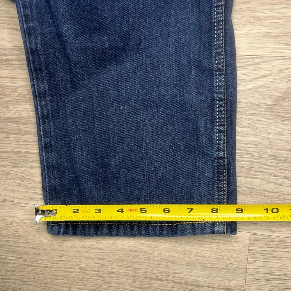 Levi 514 Jeans Mens W38XL32 Blue Straight Fit Denim Pants Medium Wash
